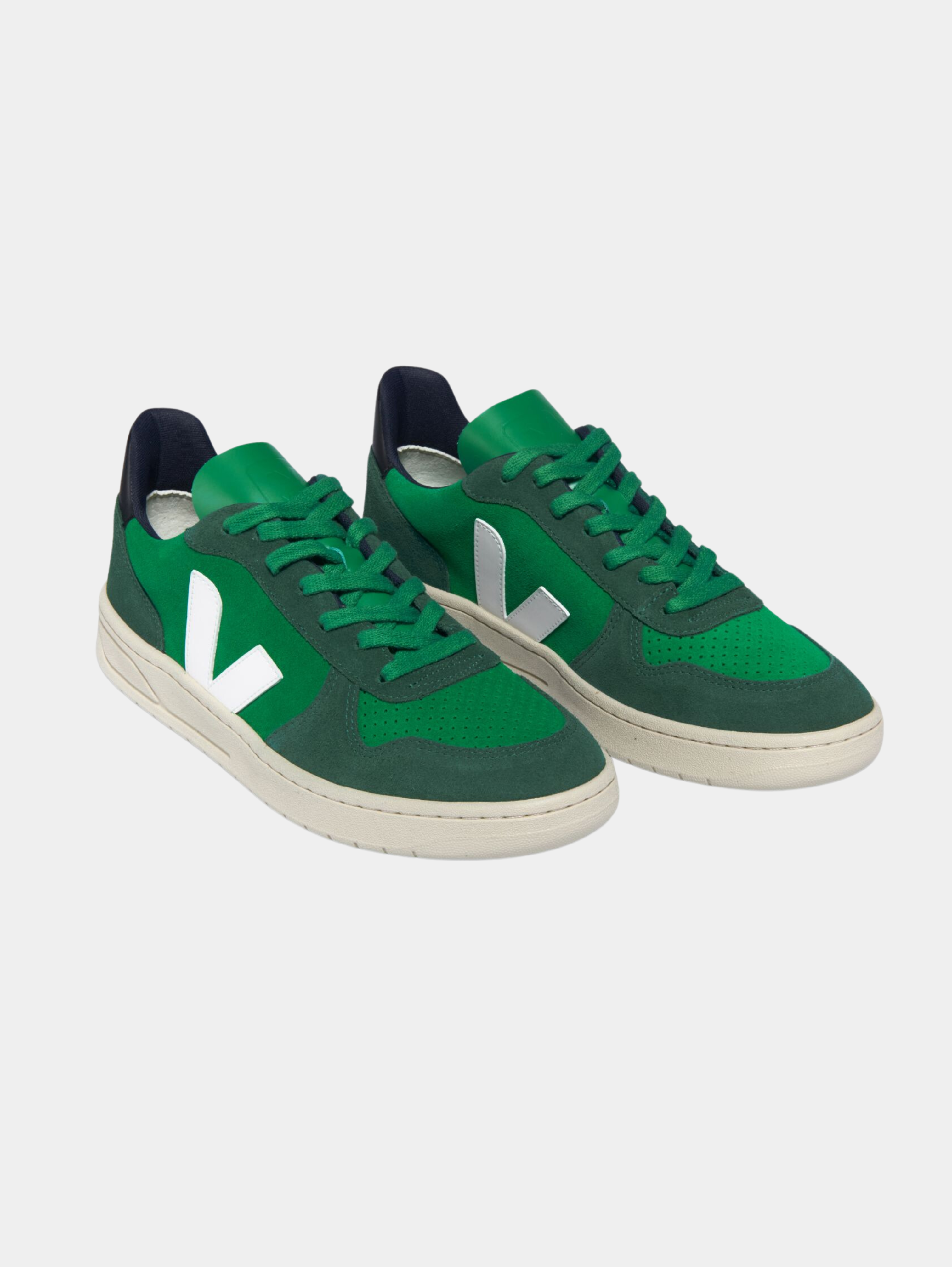 V-10 SUEDE EMERAUDE PIERRE BLACK