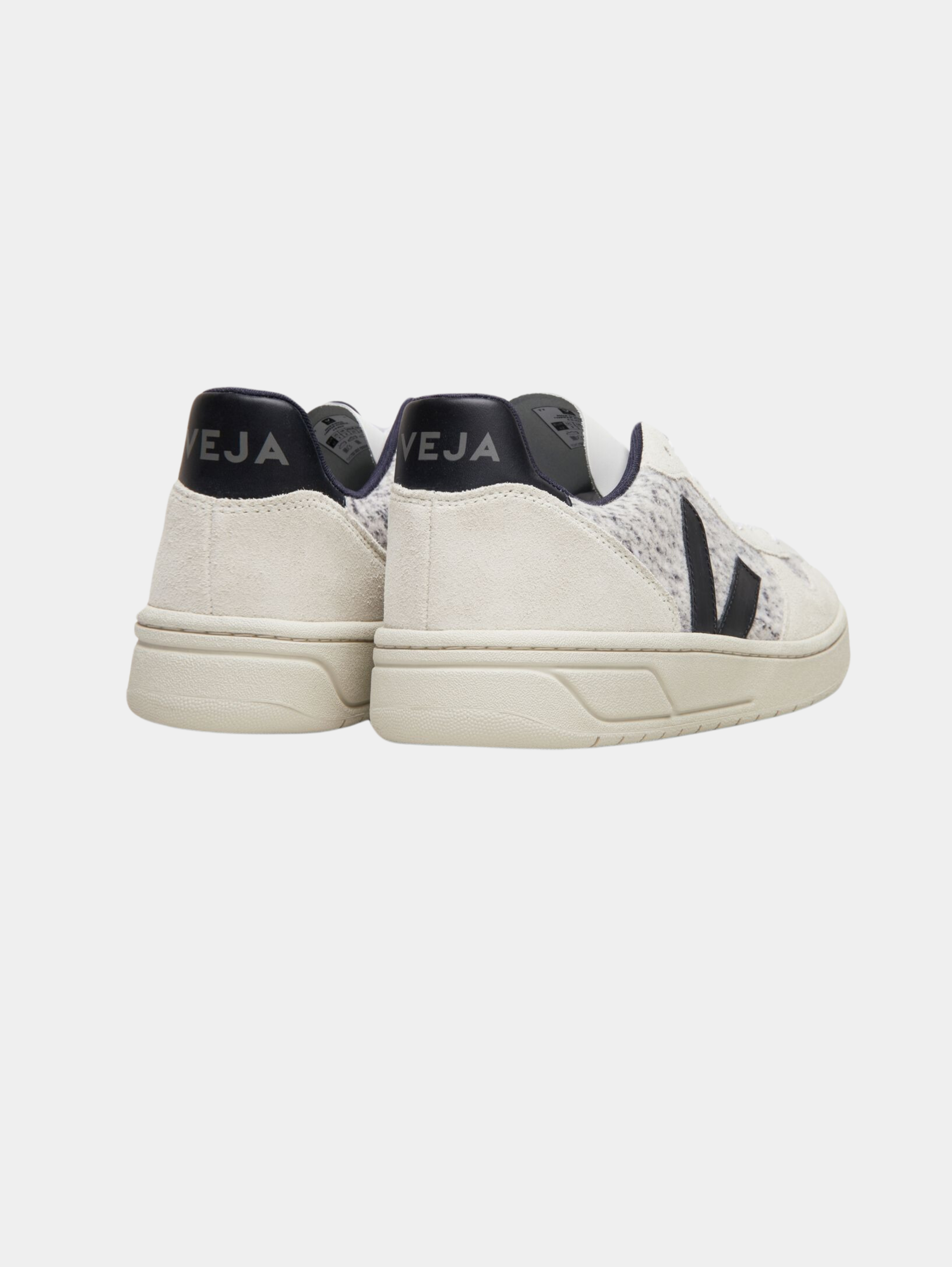 V-10 FLANNEL SNOW BLACK