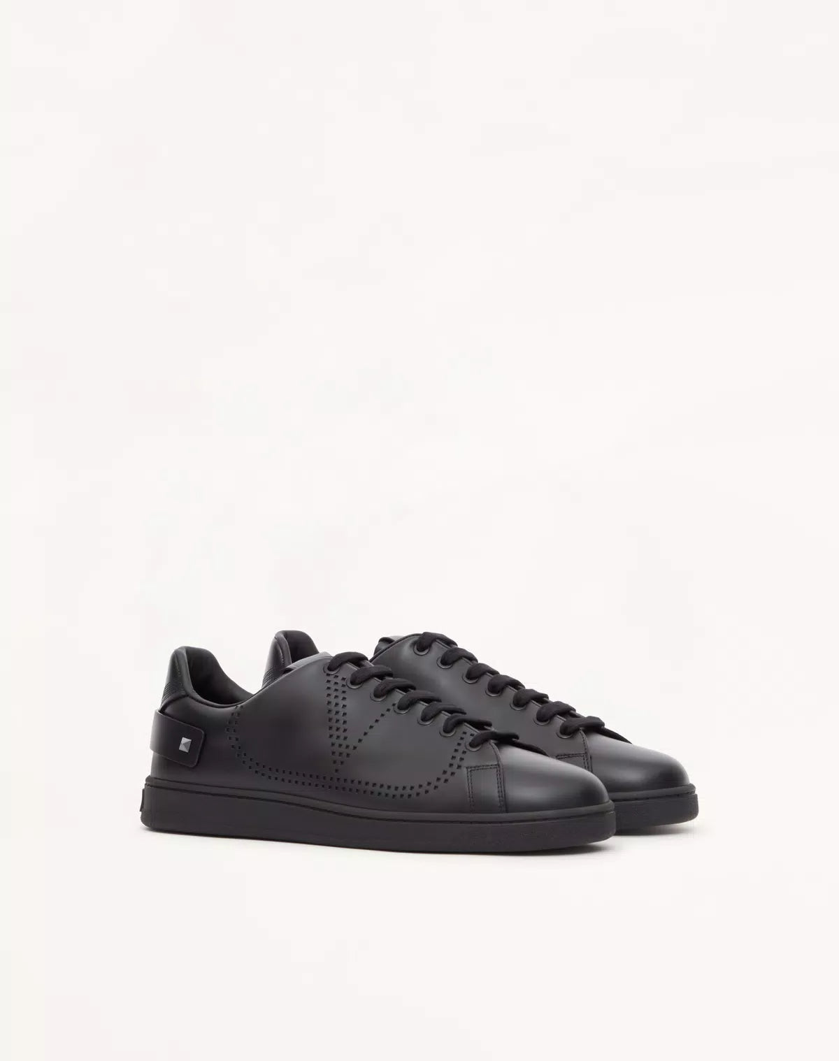 Backnet calfskin sneaker
