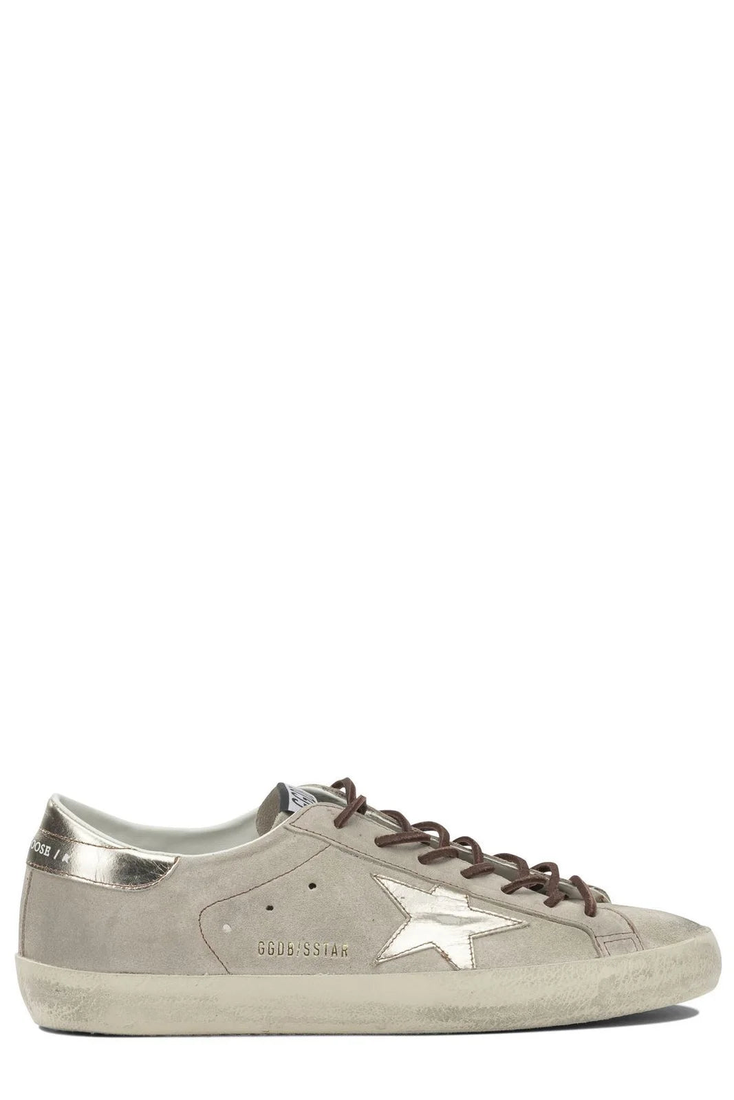 Golden Goose Deluxe Brand Super Star Distressed Low-Top Sneakers