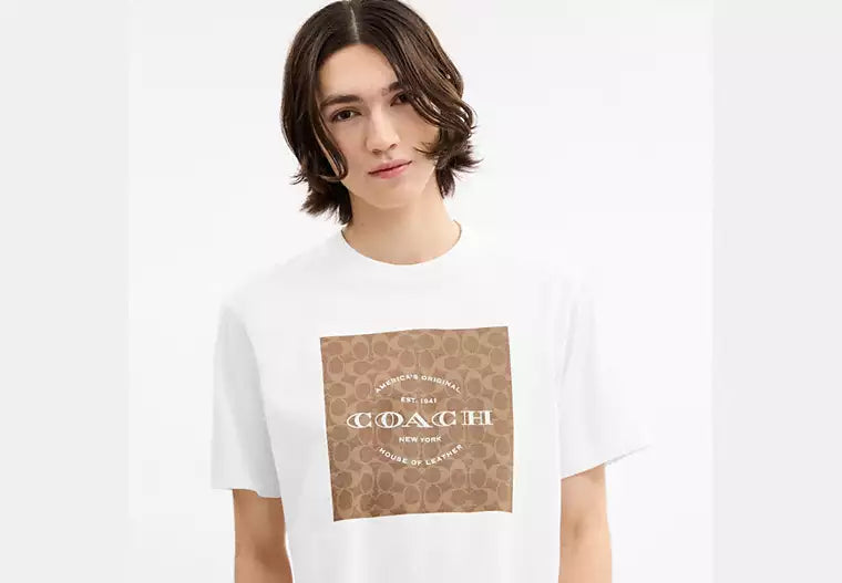 Signature Square T-Shirt In Organic Cotton