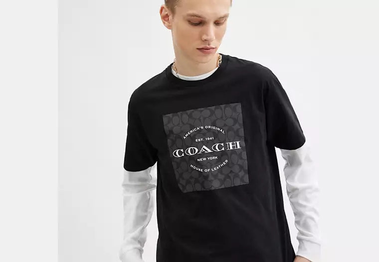 Signature Square T-Shirt In Organic Cotton