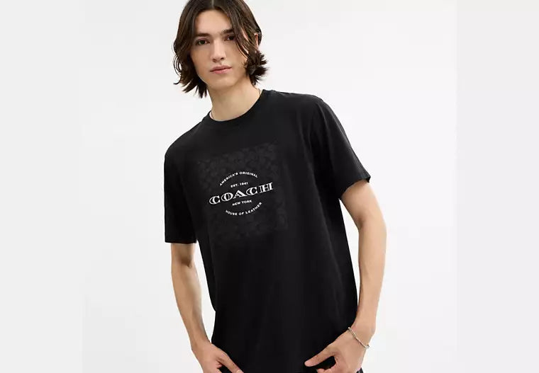 Signature Square T-Shirt In Organic Cotton