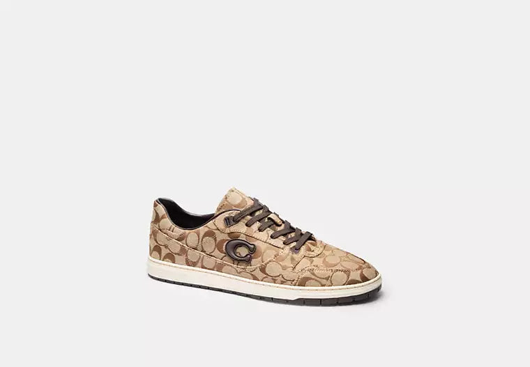 Soft Soho Sneaker In Signature Sateen Jacquard