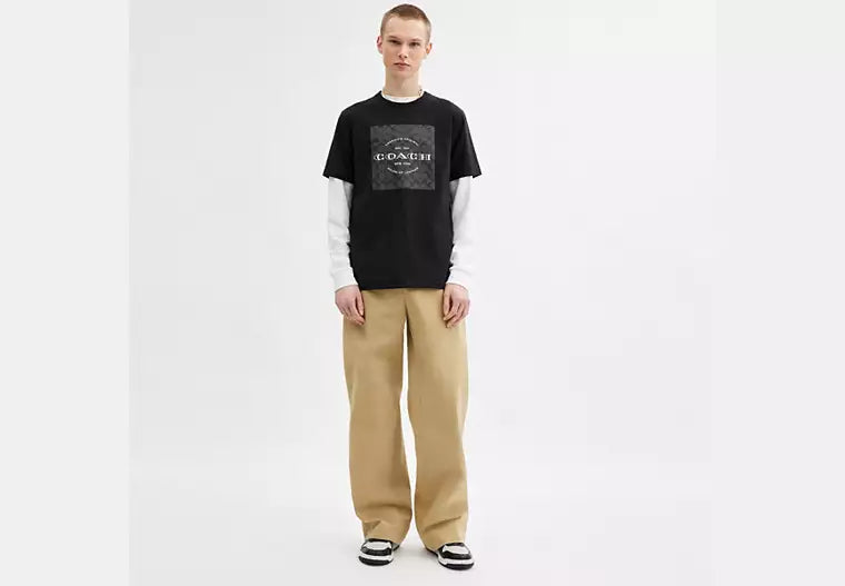 Signature Square T-Shirt In Organic Cotton