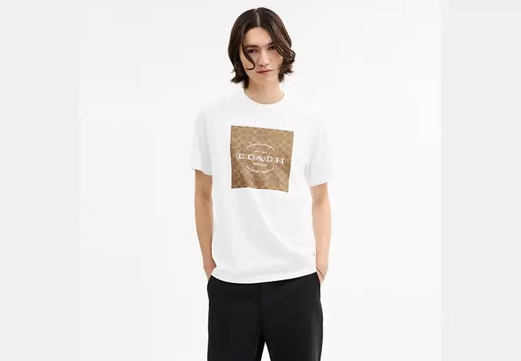 Signature Square T-Shirt In Organic Cotton