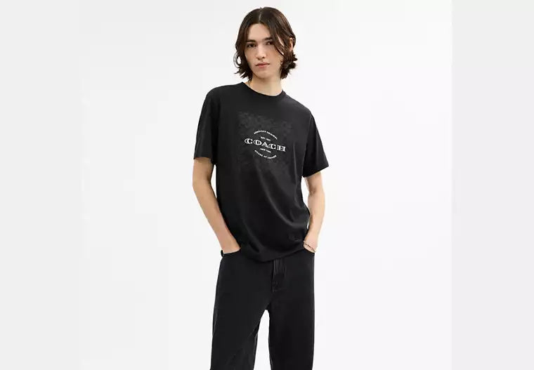 Signature Square T-Shirt In Organic Cotton