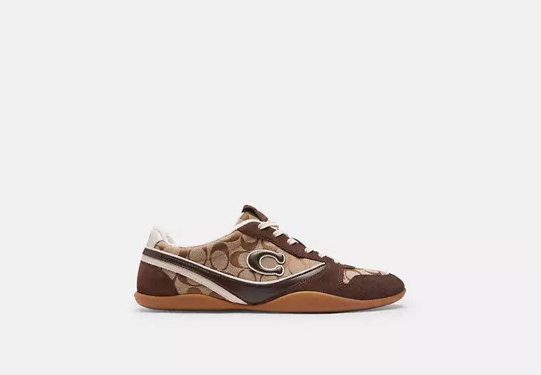 Track Sneaker In Signature Jacquard