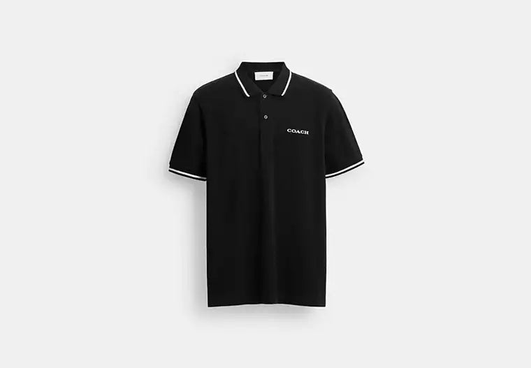 Signature Trim Polo In Organic Cotton