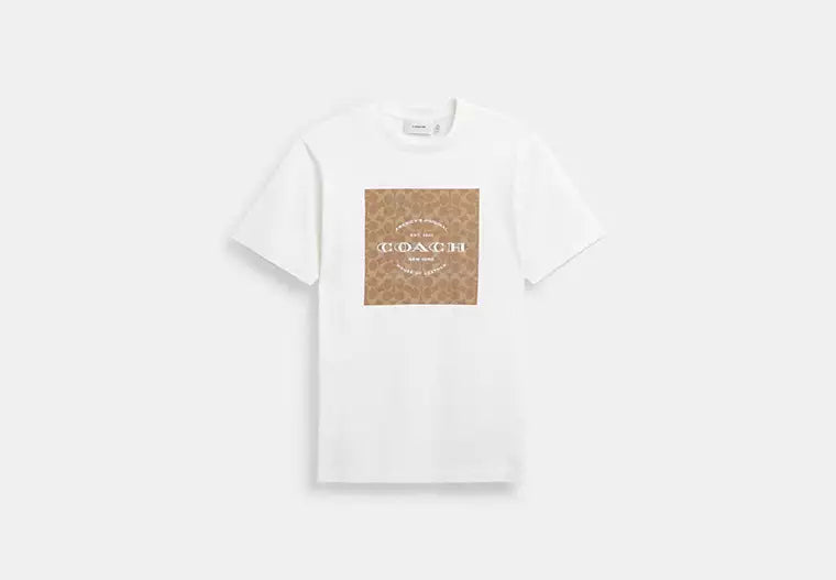 Signature Square T-Shirt In Organic Cotton