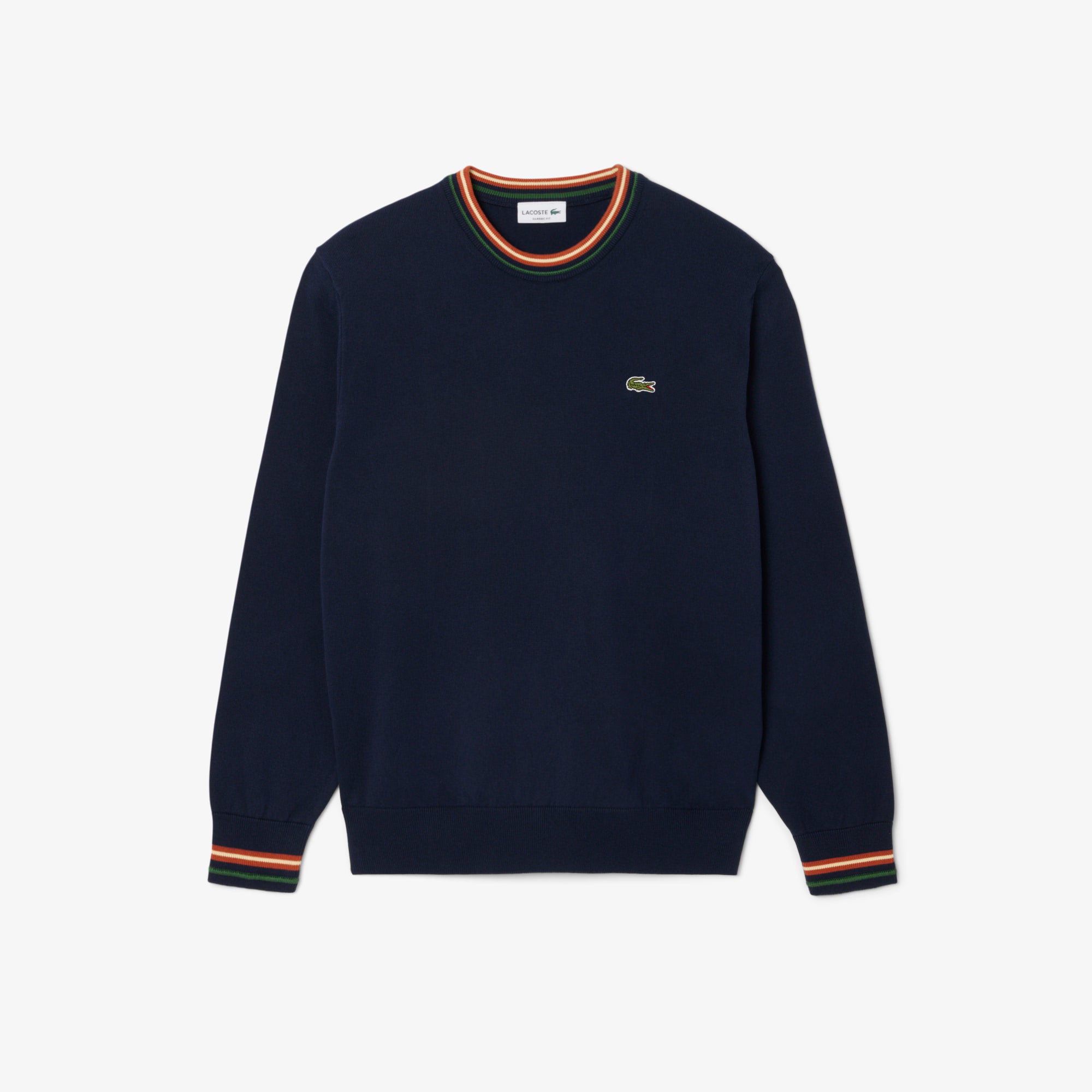 Striped Cotton Jersey Sweater