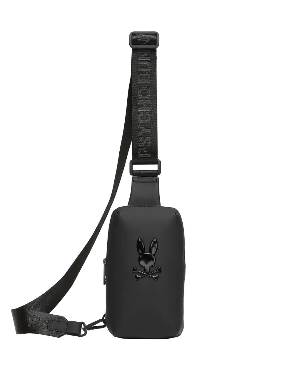 Mens rubberized crossbody