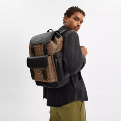 Sprint Backpack In Signature Jacquard