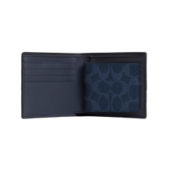 3 In 1 Wallet In Signature Canvas With Varsity Stripe