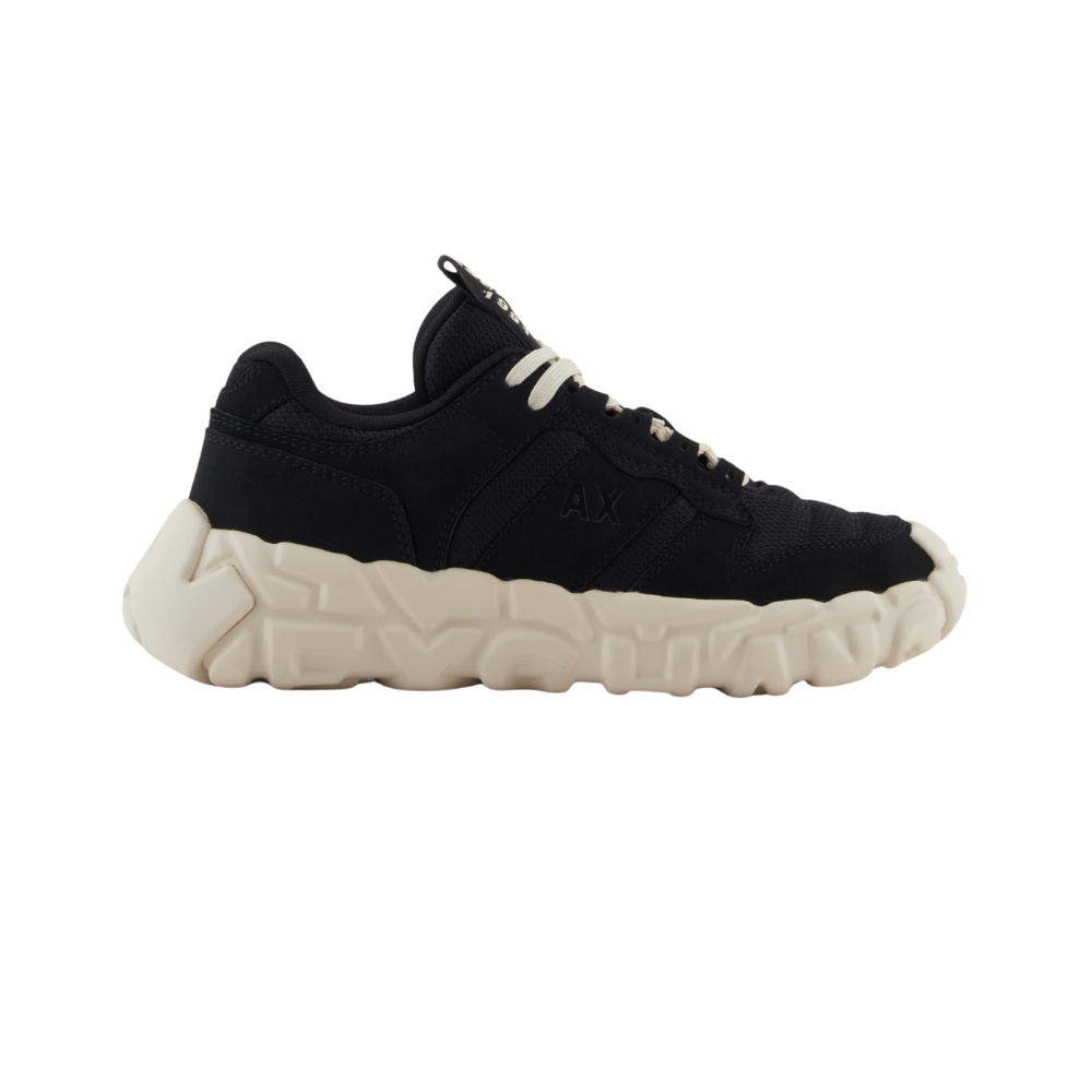 Technical fabric sneakers