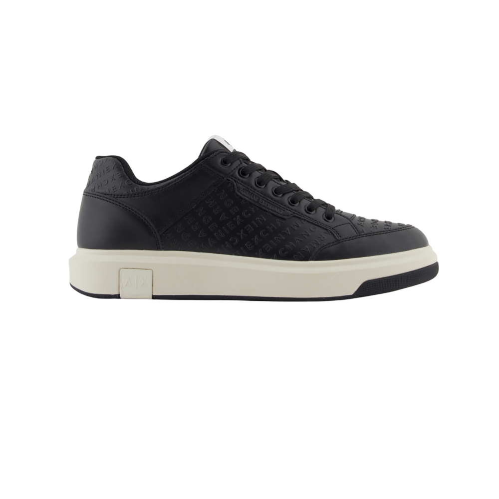 Sneakers with allover logo