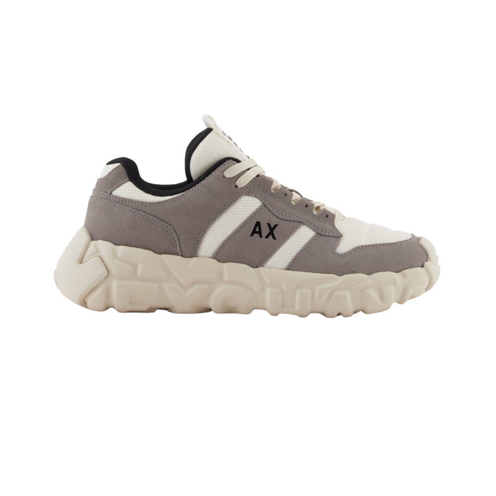 Technical fabric sneakers