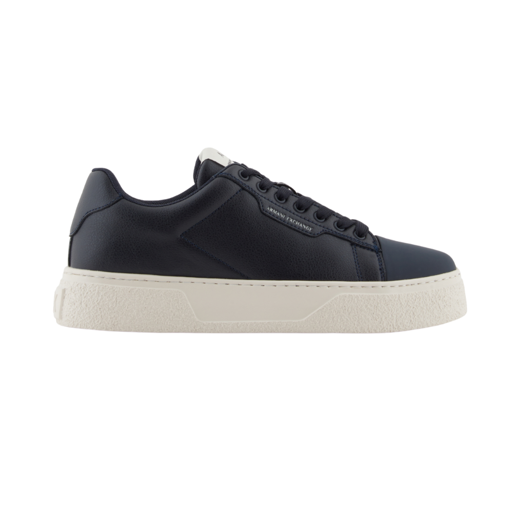 Sneakers with high sole