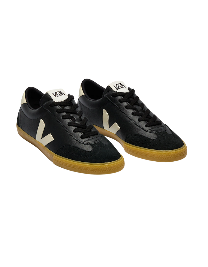 VOLLEY LEATHER BLACK PIERRE