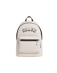 West Backpack In Blocked Signature Canvas