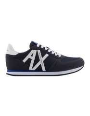 Sneakers in eco-suede, mesh and nylon