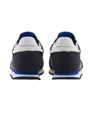 Sneakers in eco-suede, mesh and nylon