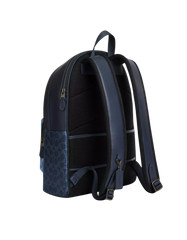 West Backpack In Blocked Signature Canvas
