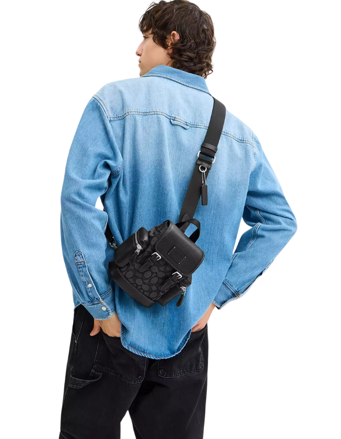 Sprint Sling Pack In Signature Jacquard