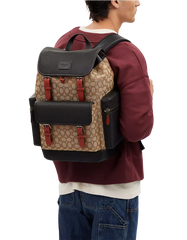 Sprint Backpack In Signature Jacquard