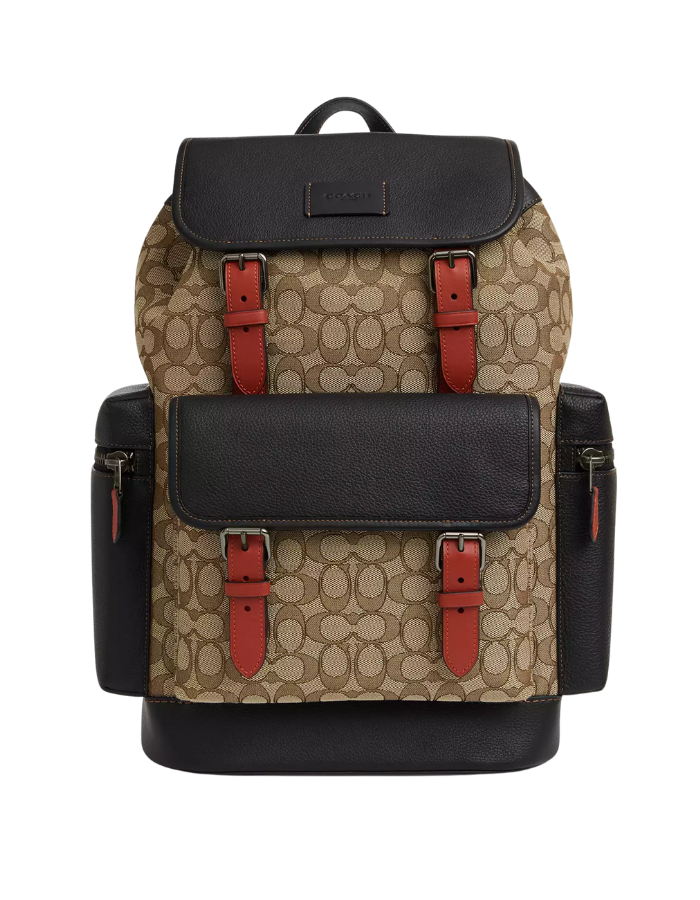 Sprint Backpack In Signature Jacquard