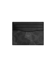 Slim Id Card Case In Signature Camo Print