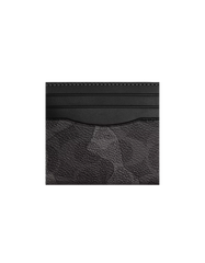 Slim Id Card Case In Signature Camo Print