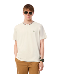 Men's Made In France Stripe Neck T-Shirt