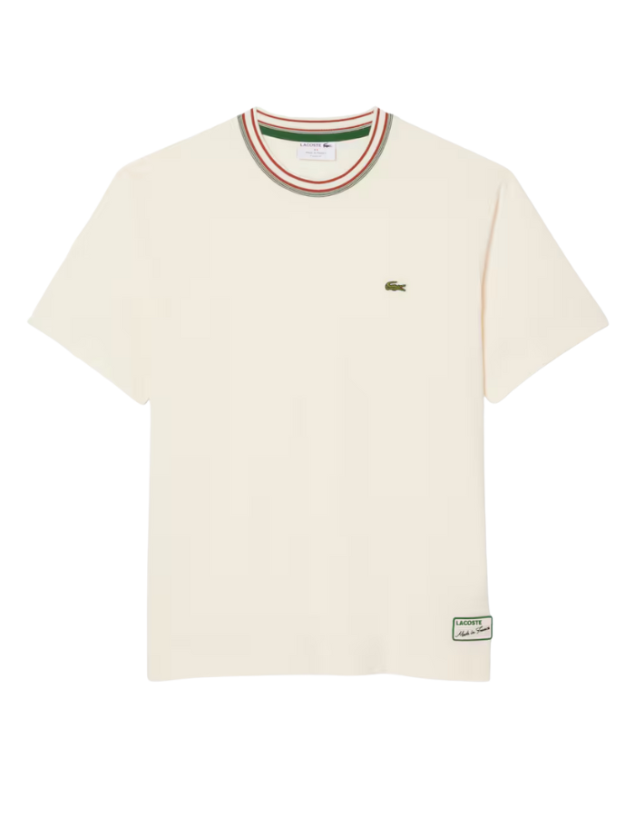 Men's Made In France Stripe Neck T-Shirt
