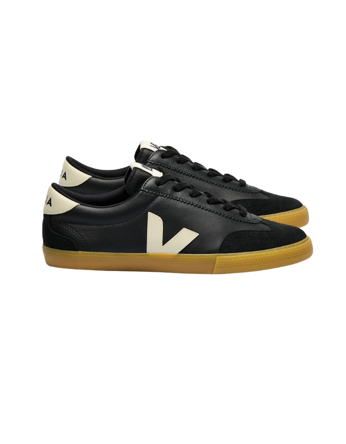 VOLLEY LEATHER BLACK PIERRE