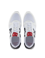 Sneakers in eco-suede, mesh and nylon