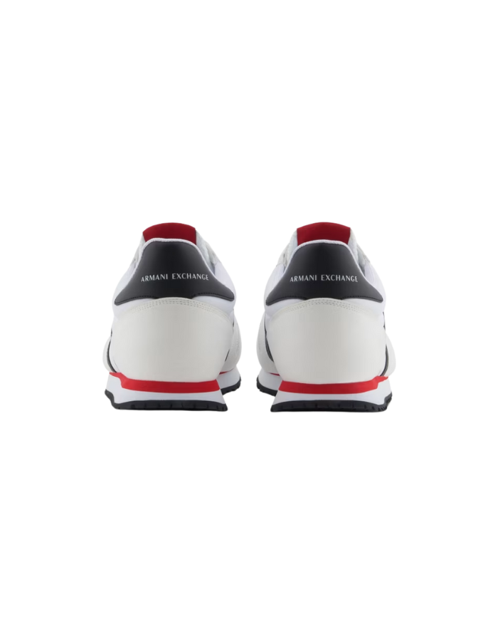 Sneakers in eco-suede, mesh and nylon