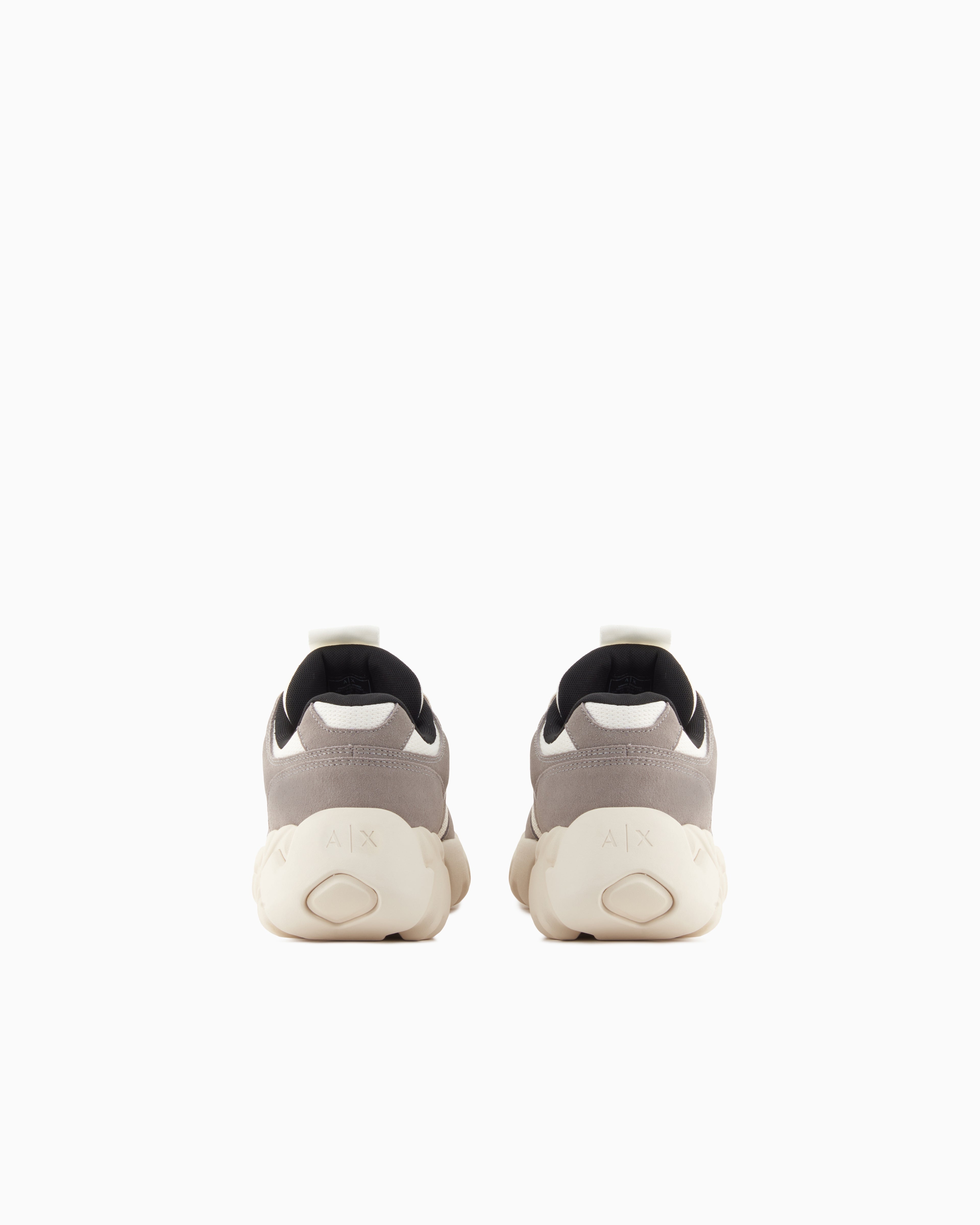 Technical fabric sneakers