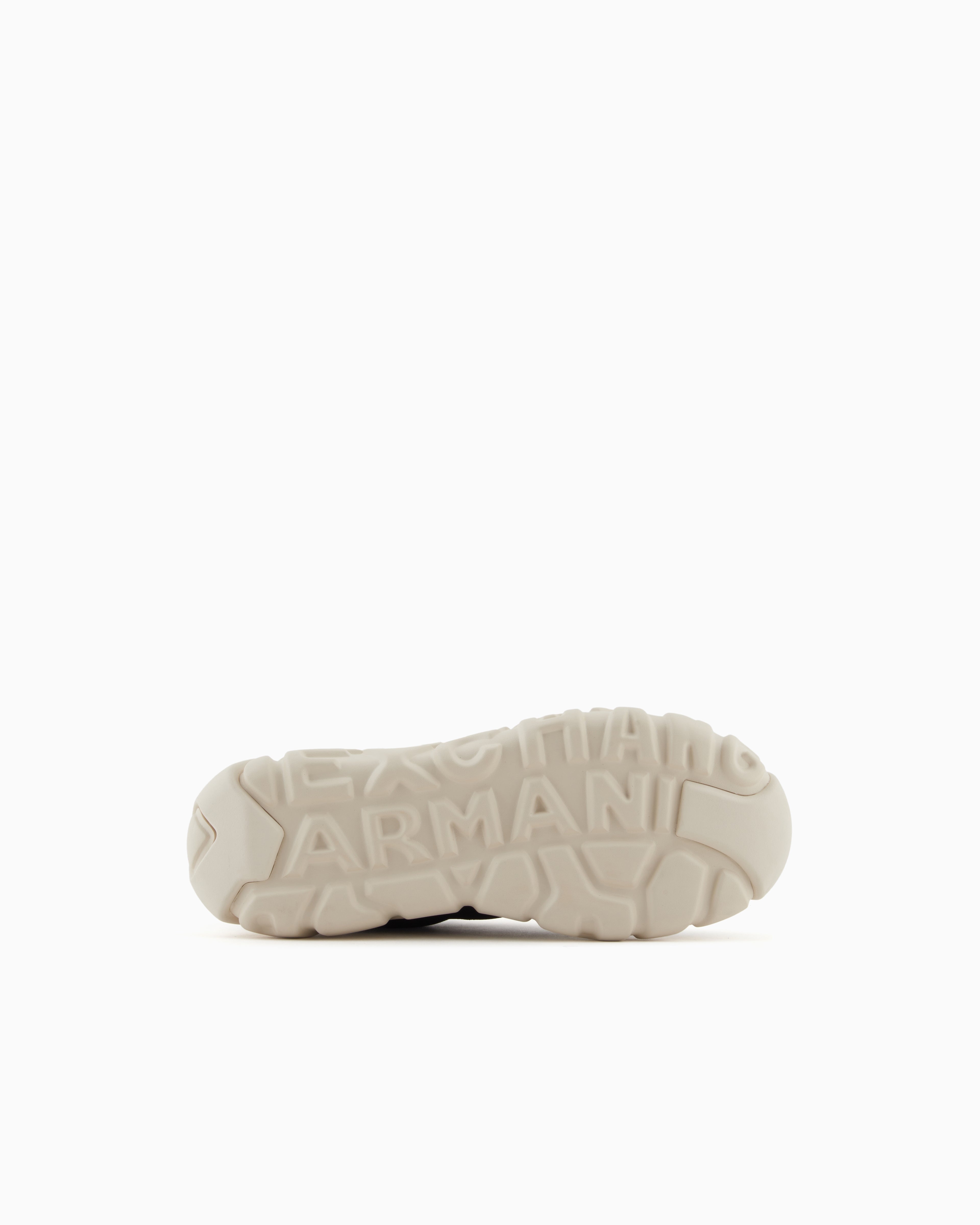 Technical fabric sneakers