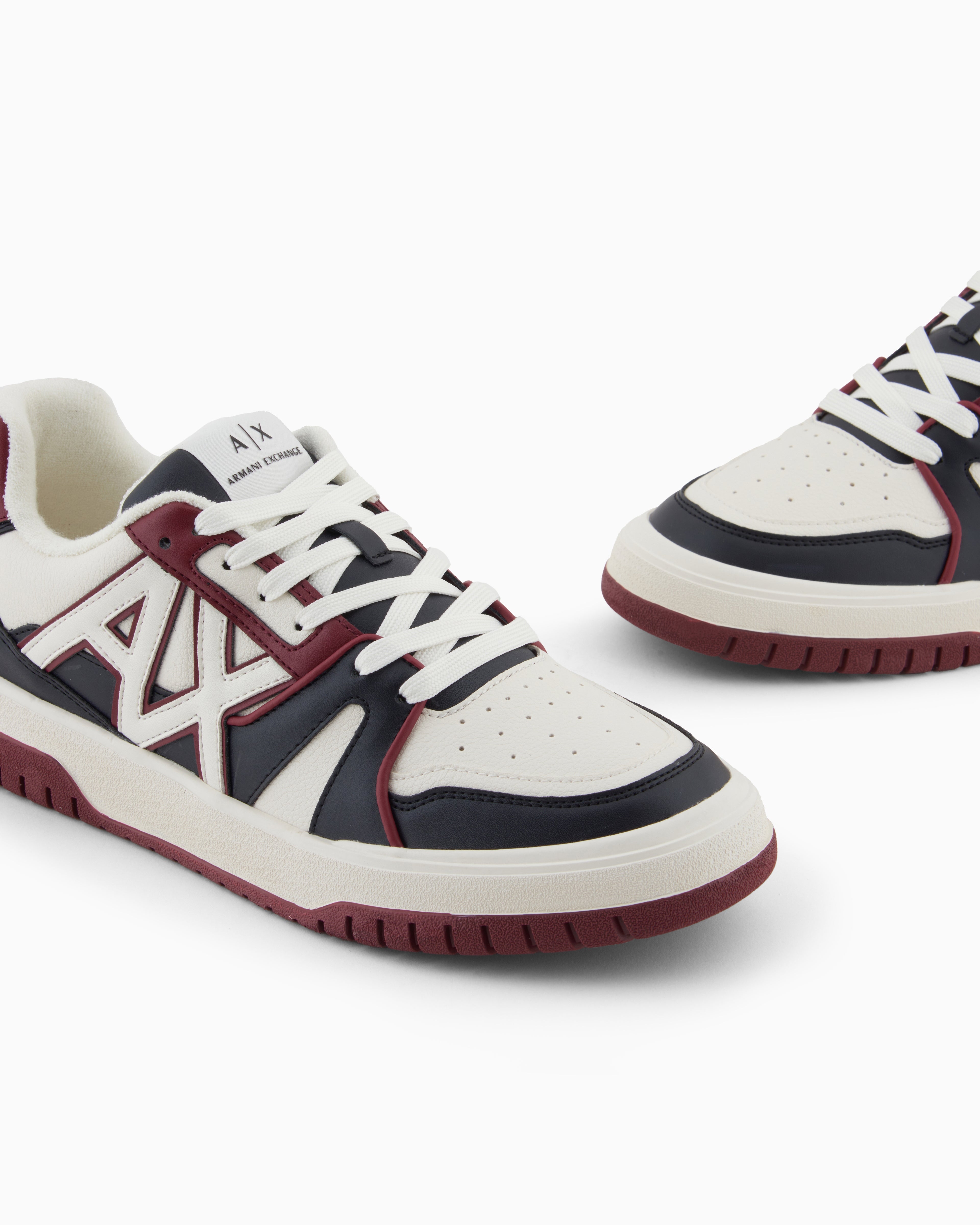 Sneakers with maxi logo