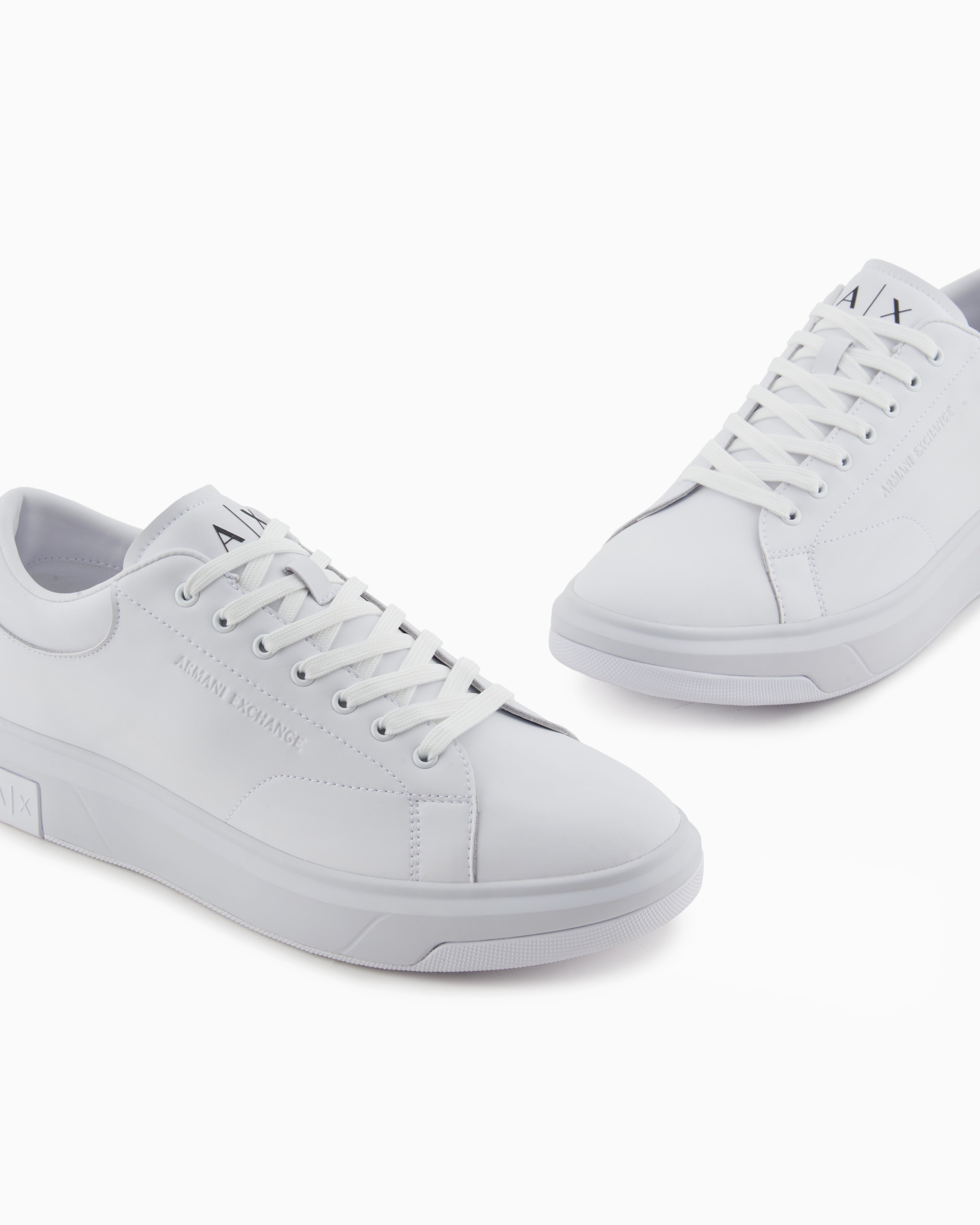Technical fabric sneakers