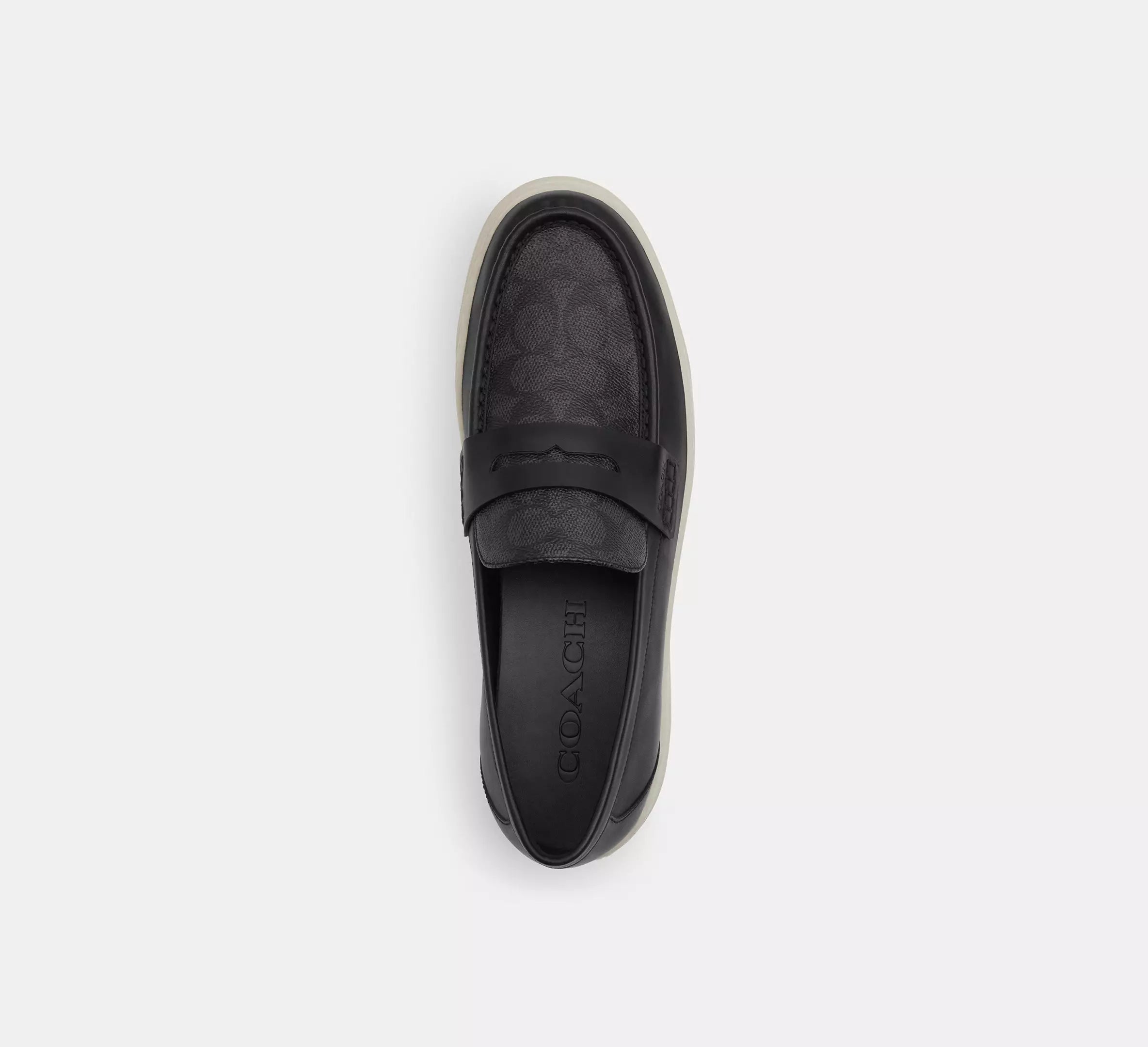 Hybrid Loafer With Signature Canvas