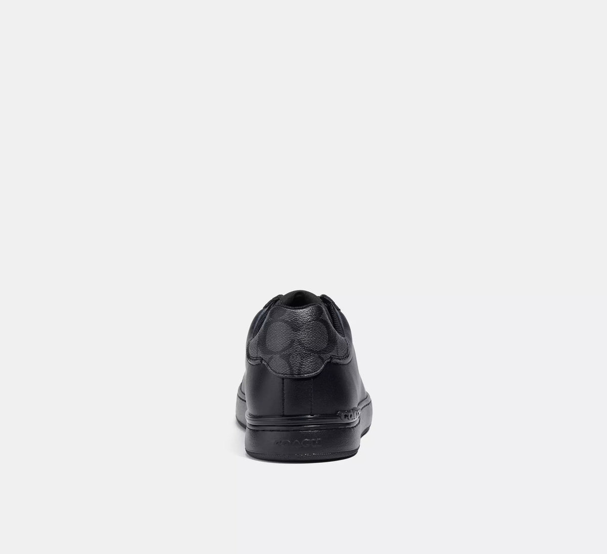Clip Low Top Sneaker With Signature Canvas