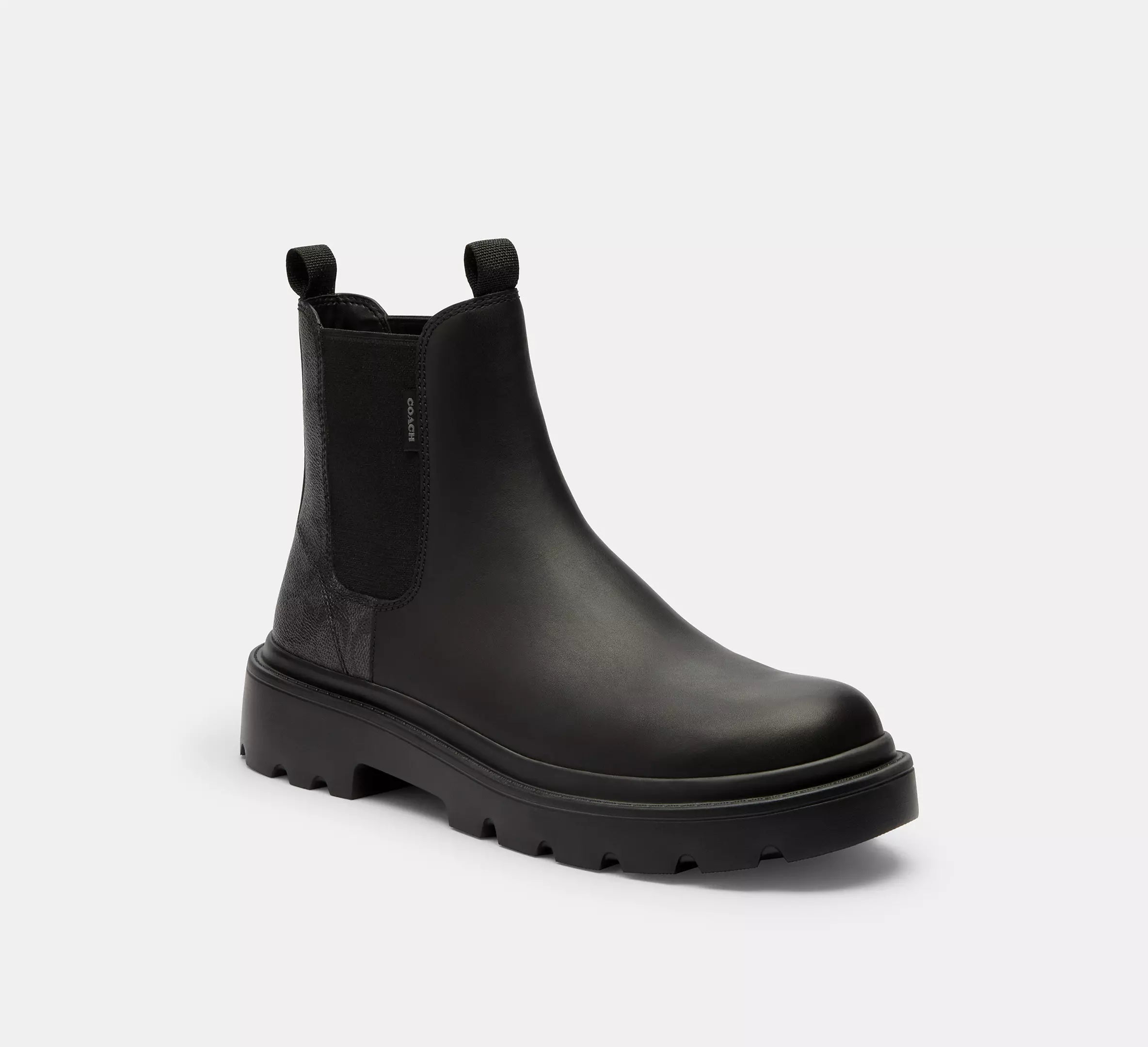 Chelsea Boot With Signature Canvas