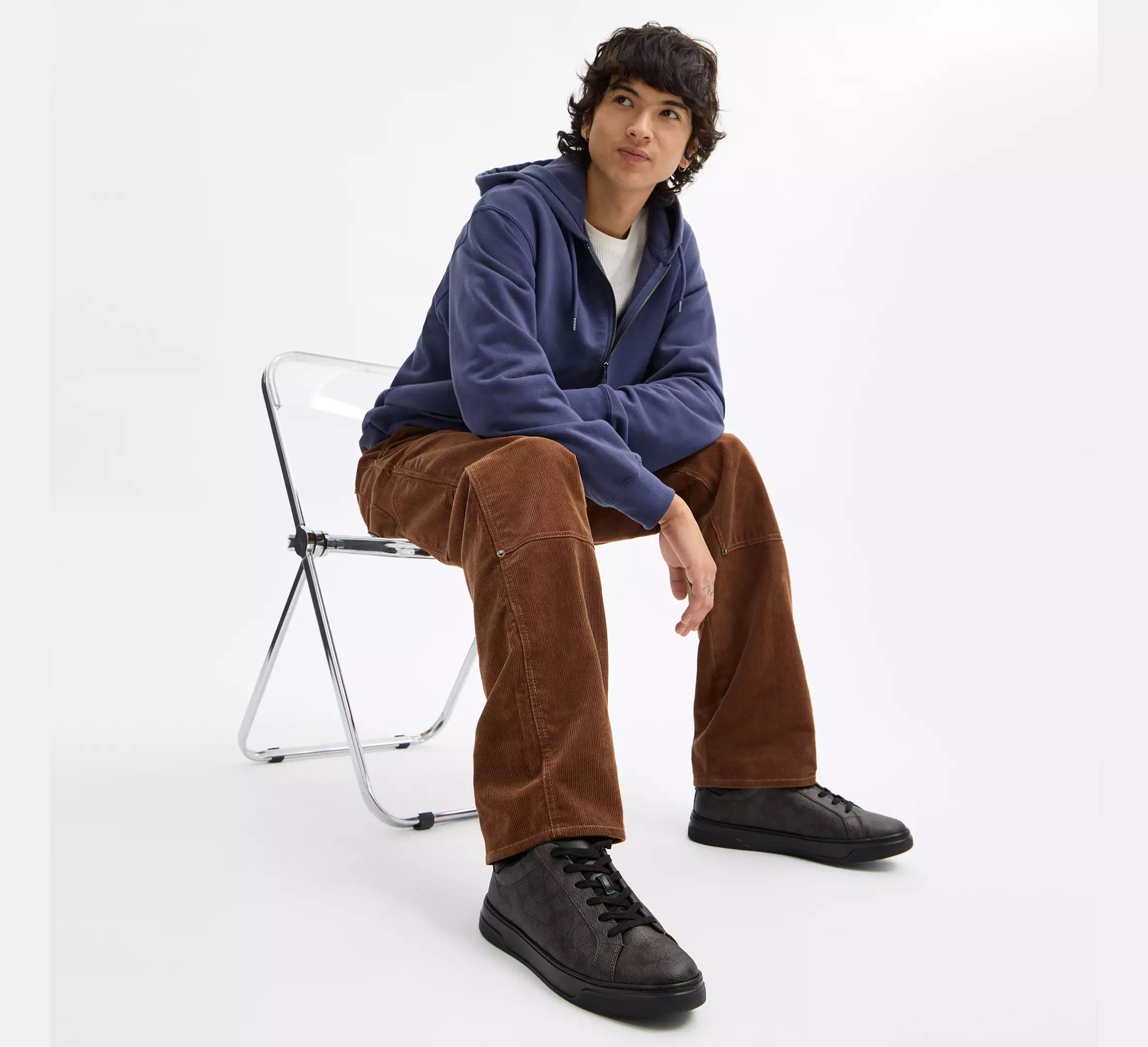 High Line Sneaker In Signature Canvas