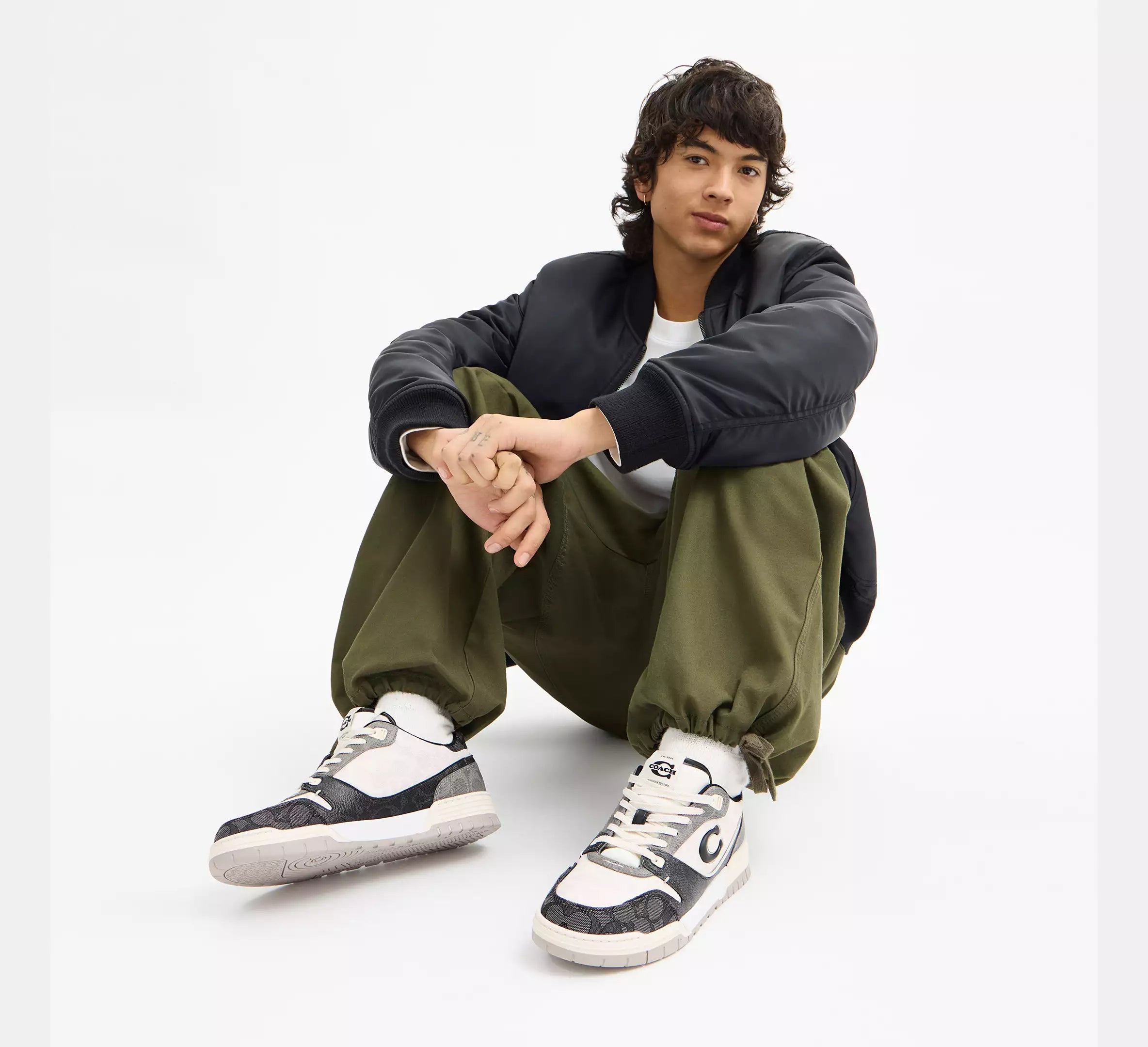 Soho Sneaker In Mixed Signature