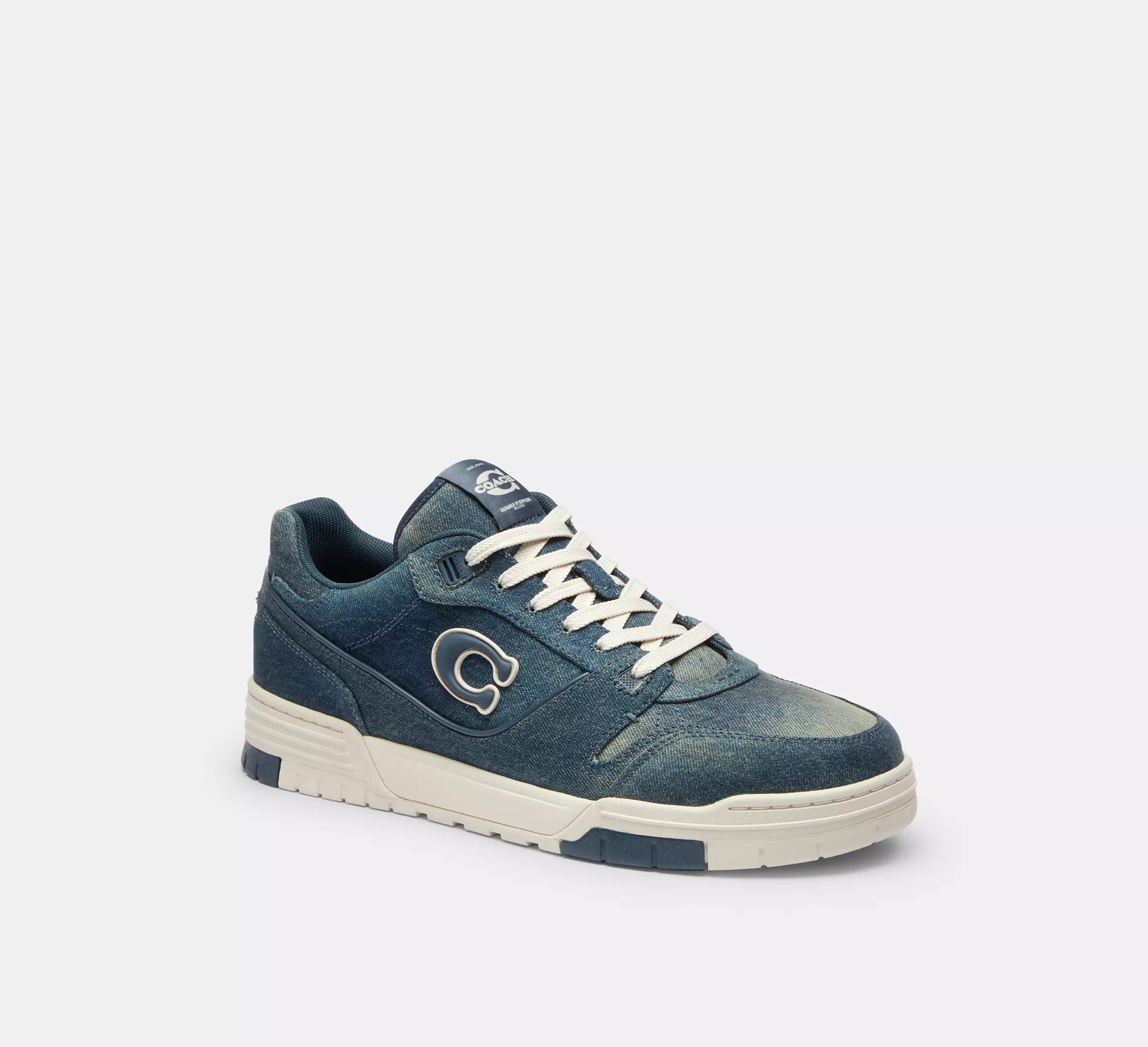 Soho Sneaker In Loved Denim