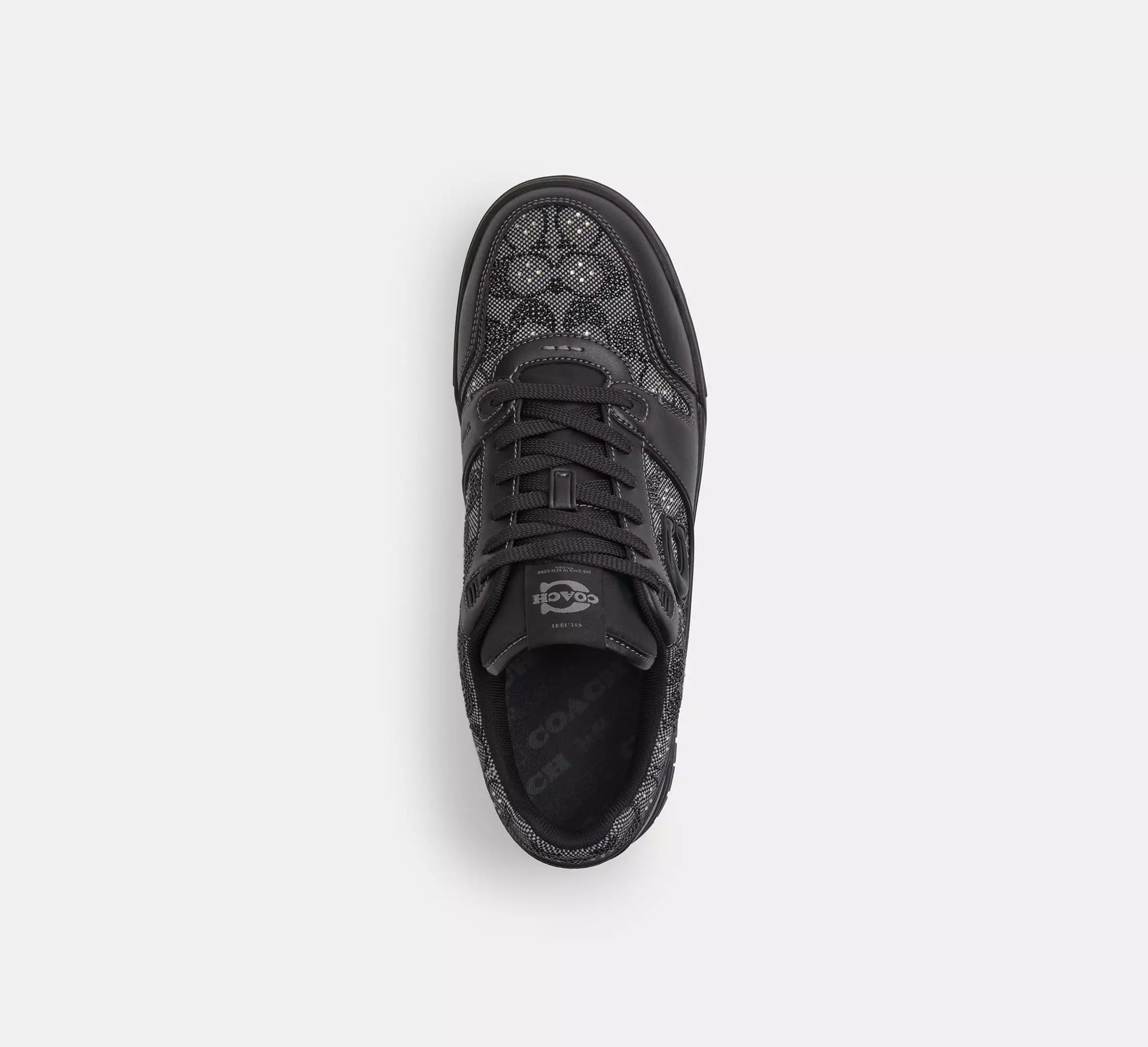 Soho Sneaker With Crystal Signature Jacquard