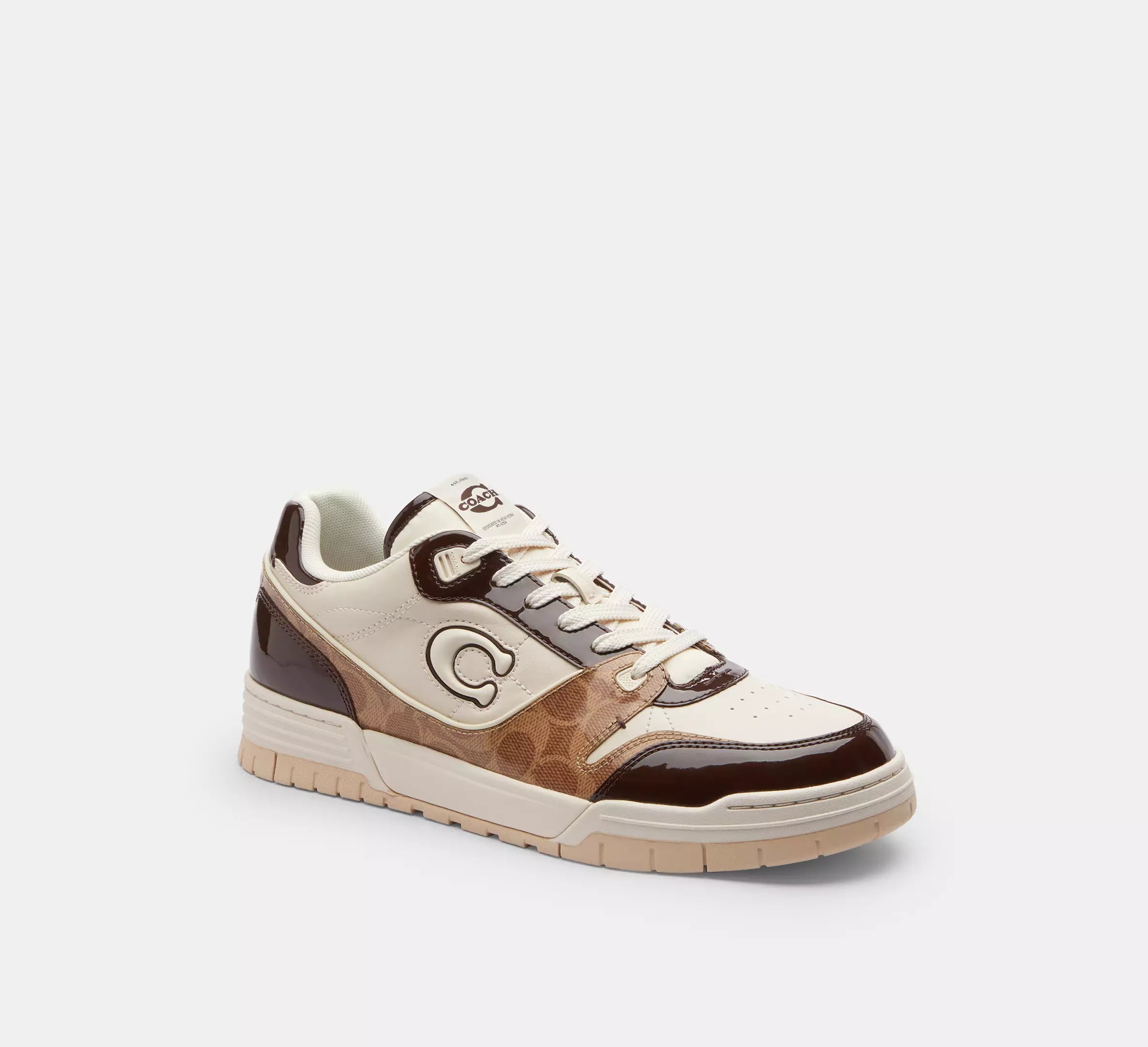 Soho Sneaker With Patent Signature