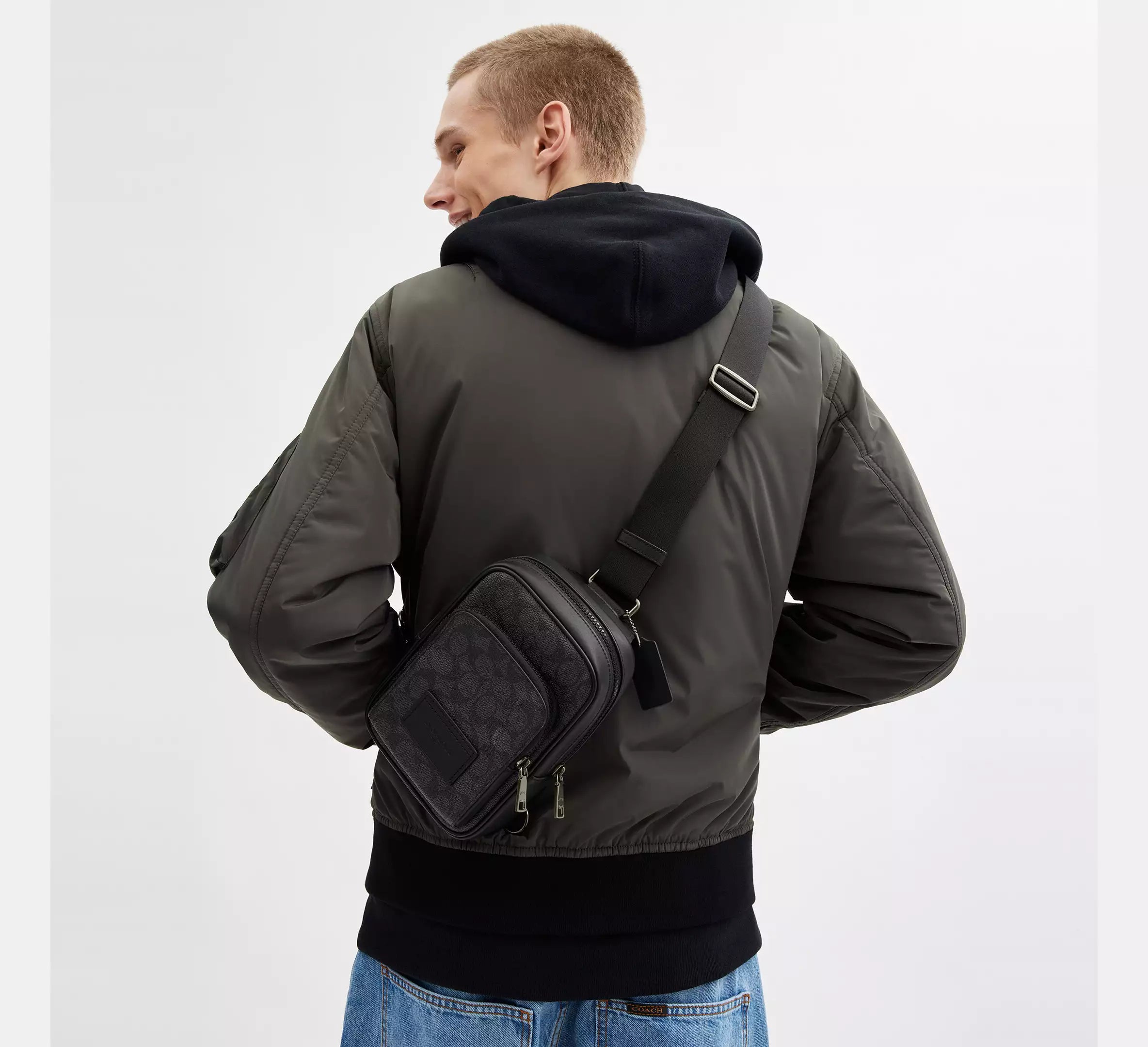 Racer Sling Pack In Signature Canvas